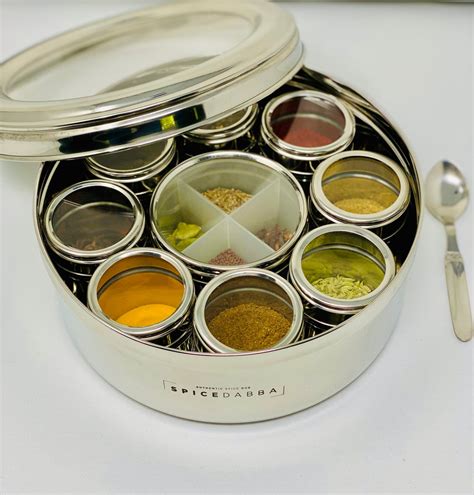 spices box steel|stainless steel spice box.